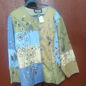 Colorful Embroidered Jacket